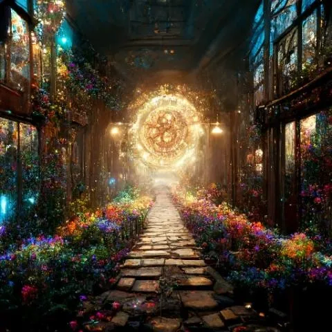 Floral path fantasy